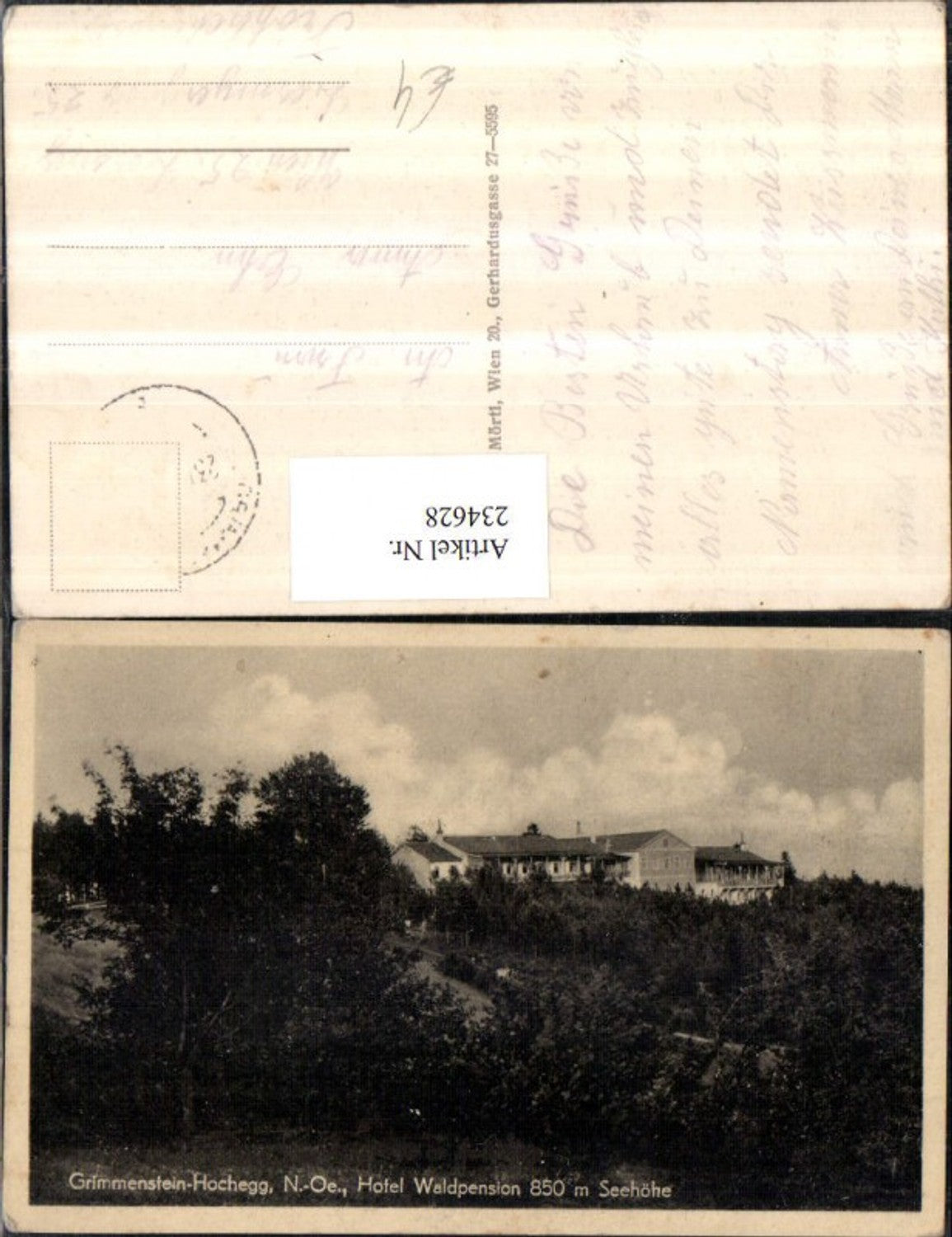 234628,Grimmenstein-Hochegg Hotel Waldpension