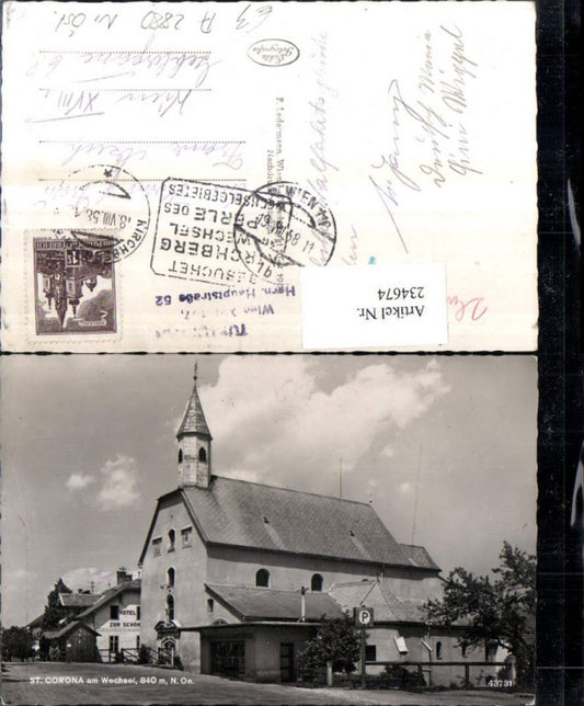 234674,St. Corona am Wechsel Kirche Hotel