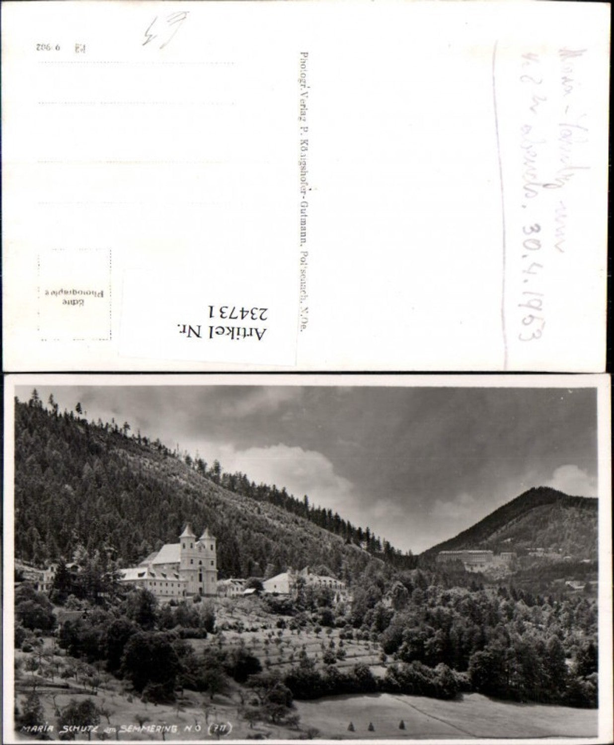234731,Maria Schutz am Semmering Kirche