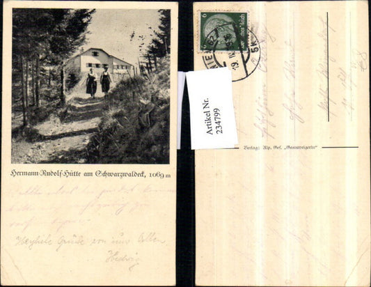 234799,Hermann-Rudolf-Hütte am Schwarzwaldeck b. Kleinzell