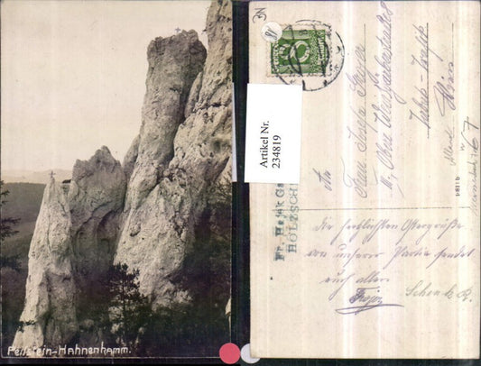 234819,Peilstein Hahnekamm Felsen b. Berndorf Weissenbach
