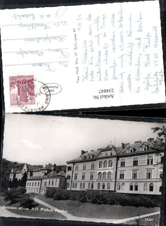 234847,Heilstätte Alland Widholz Pavillon