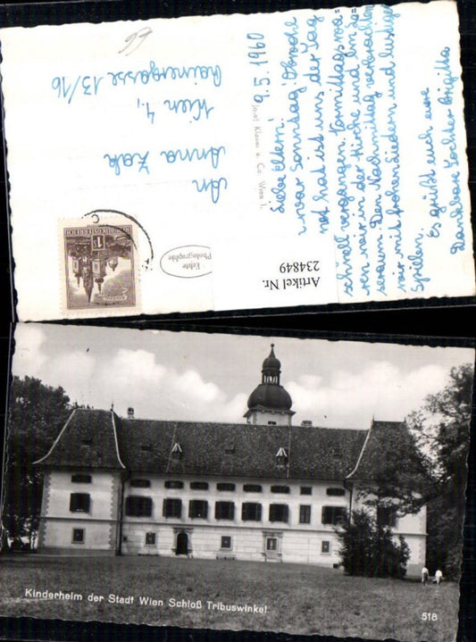 234849,Kinderheim d. Stadt Wien Schloss Tribuswinkel b. Traiskirchen