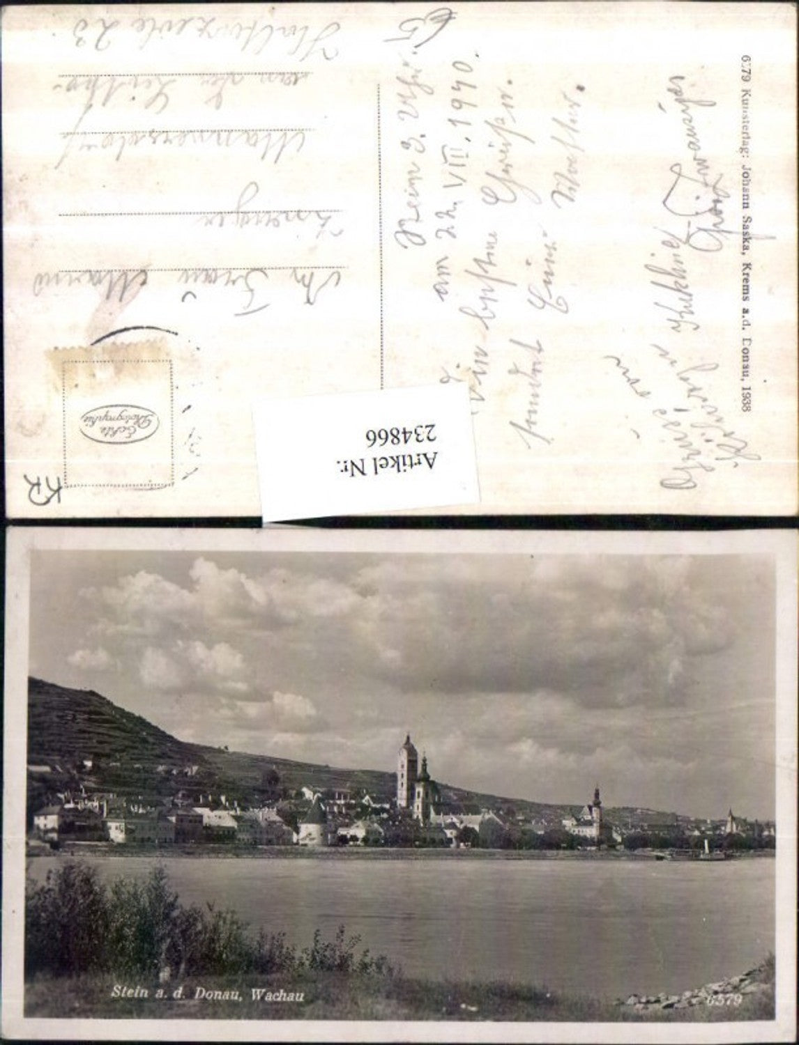 234866,Krems an d. Donau Stein Wachau Teilansicht