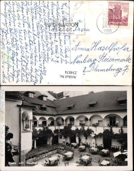 234874,Krems an d. Donau Gasthof alte Post Hof