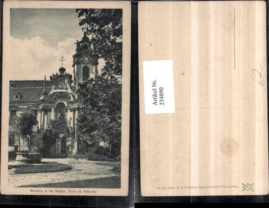 234890,Dürnstein in d. Wachau Motiv im Stift-Hof