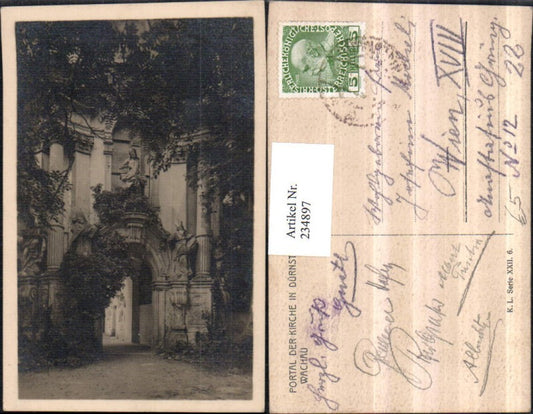 234897,Dürnstein in d. Wachau Portal d. Kirche pub Kilophot 22/6
