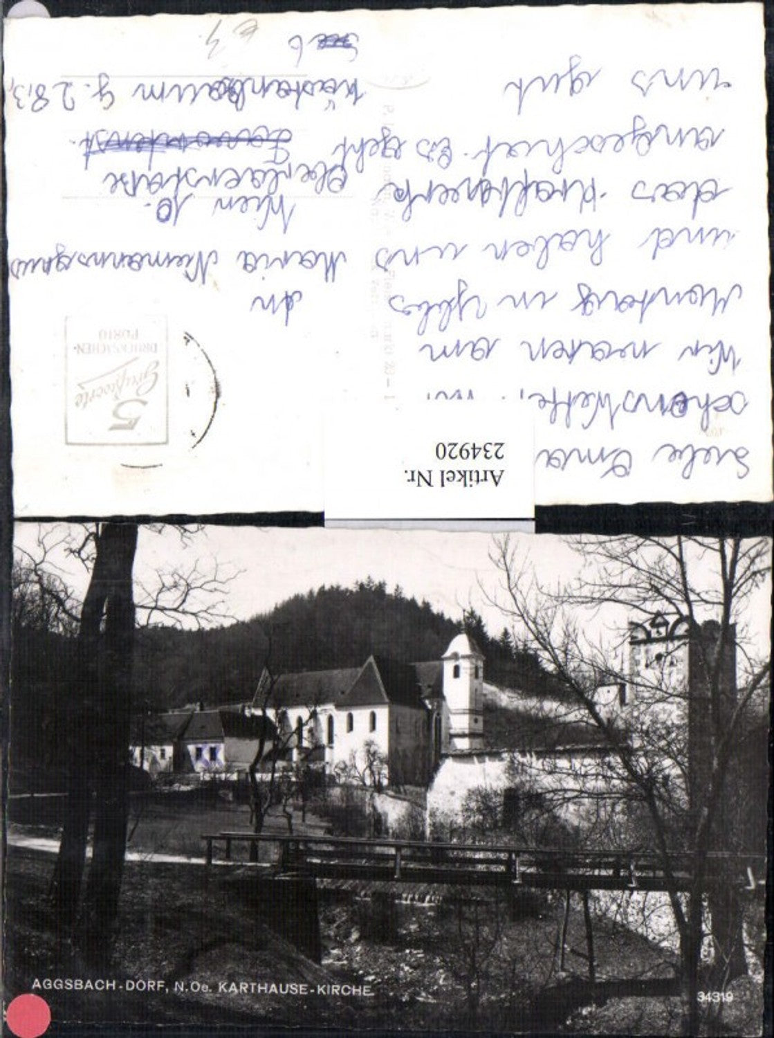 234920,Aggsbach-Dorf Karthaue-Kirche