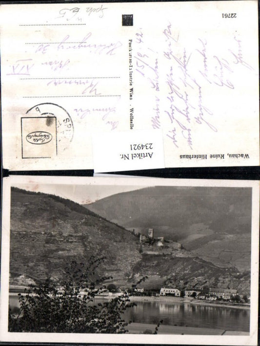 234921,Wachau Ruine Hinterhaus b. Spitz an d. Donau