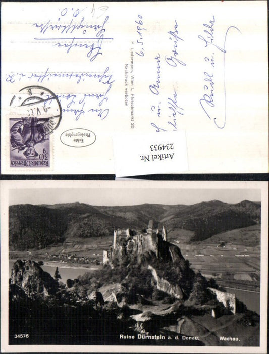 234933,Wachau Ruine Dürnstein an d. Donau