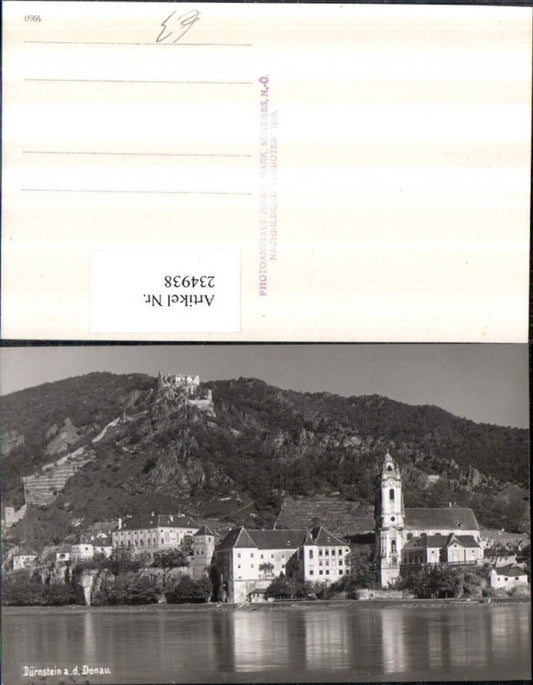 234938,Dürnstein an d. Donau Totale m. Ruine