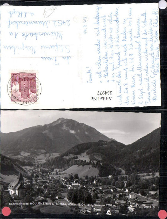 234977,Hollenstein an d. Ybbs Totale geg. Voralpe