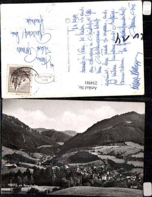 234981,Ybbsitz Totale m. Bauernboden