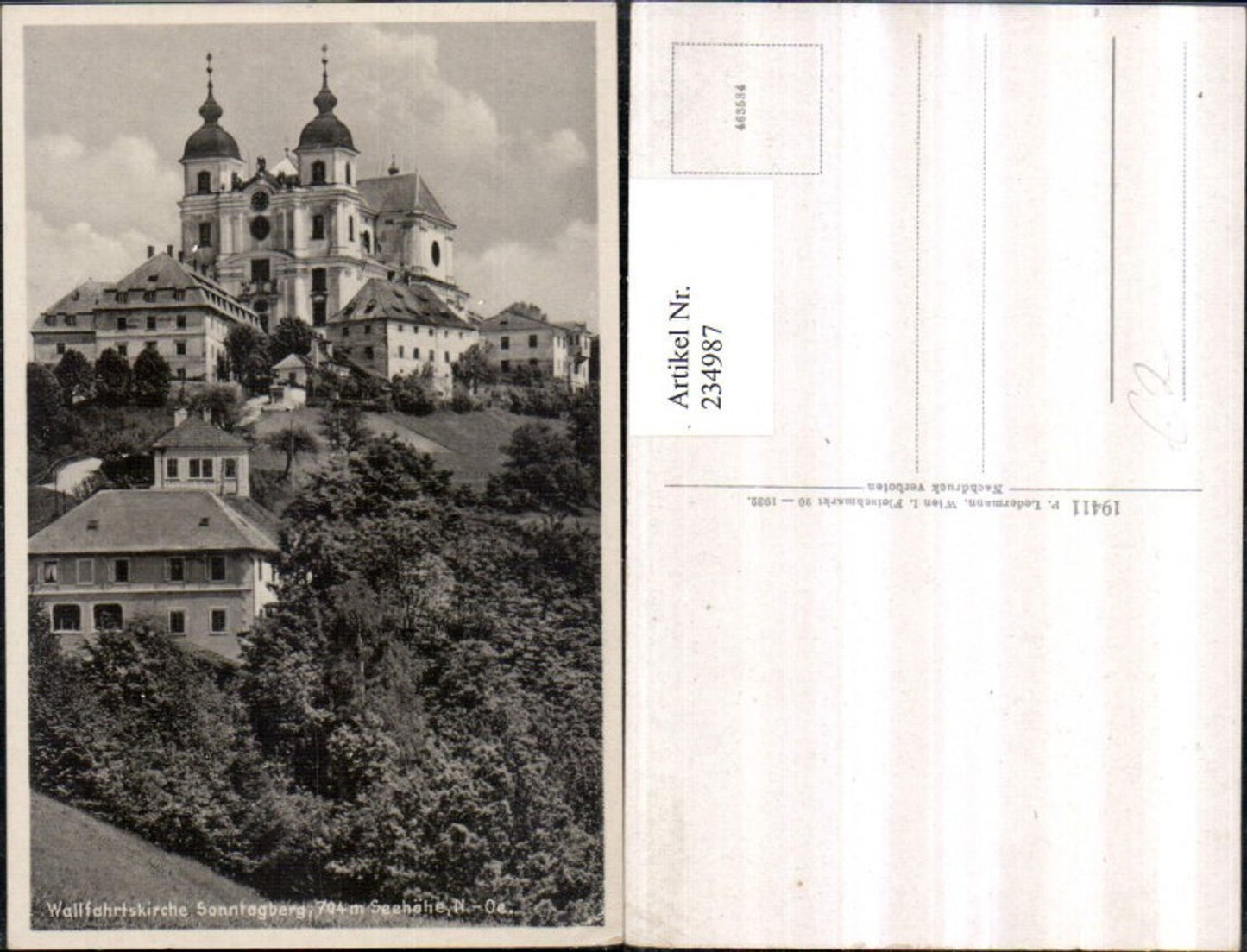 234987,Wallfahrtskirche Kirche Sonntagberg