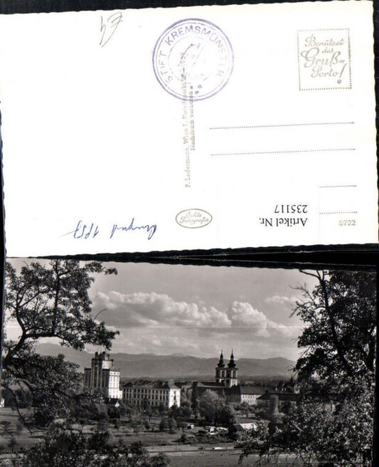 235117,Stift Kremsmünster Sternwarte u. Gymnasium