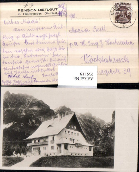 235118,Pension Dietlgut in Hinterstoder