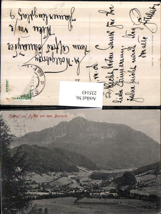 235143,Spital am Pyhrn Totale m. d. Bosruck pub F. E. Brandt 2037