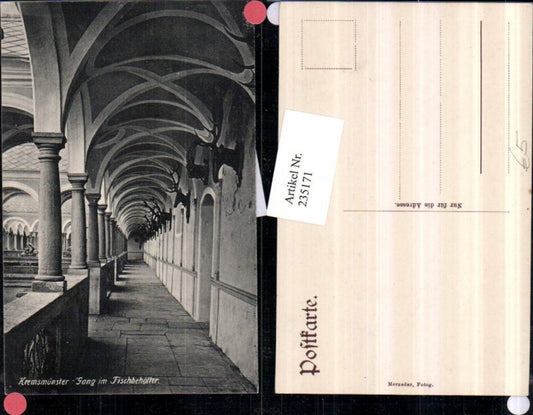 235171,Kremsmünster Gang im Fischbehälter