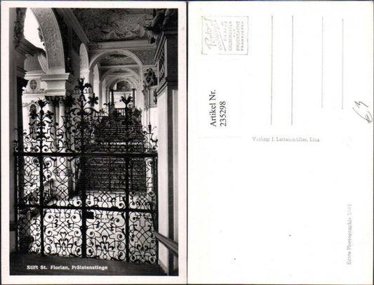 235298,Stift St. Florian Prälatenstiege Gittertor