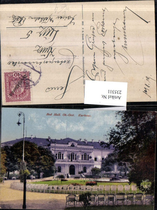 235311,Bad Hall Kurhaus pub F. E. Brandt 1055