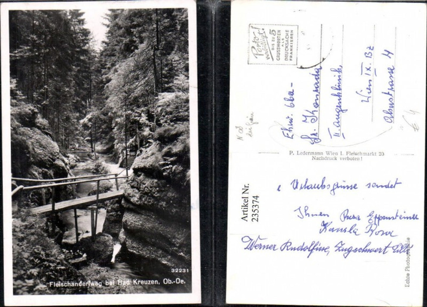 235374,Fleischanderlweg b. Bad Kreuzen Partie