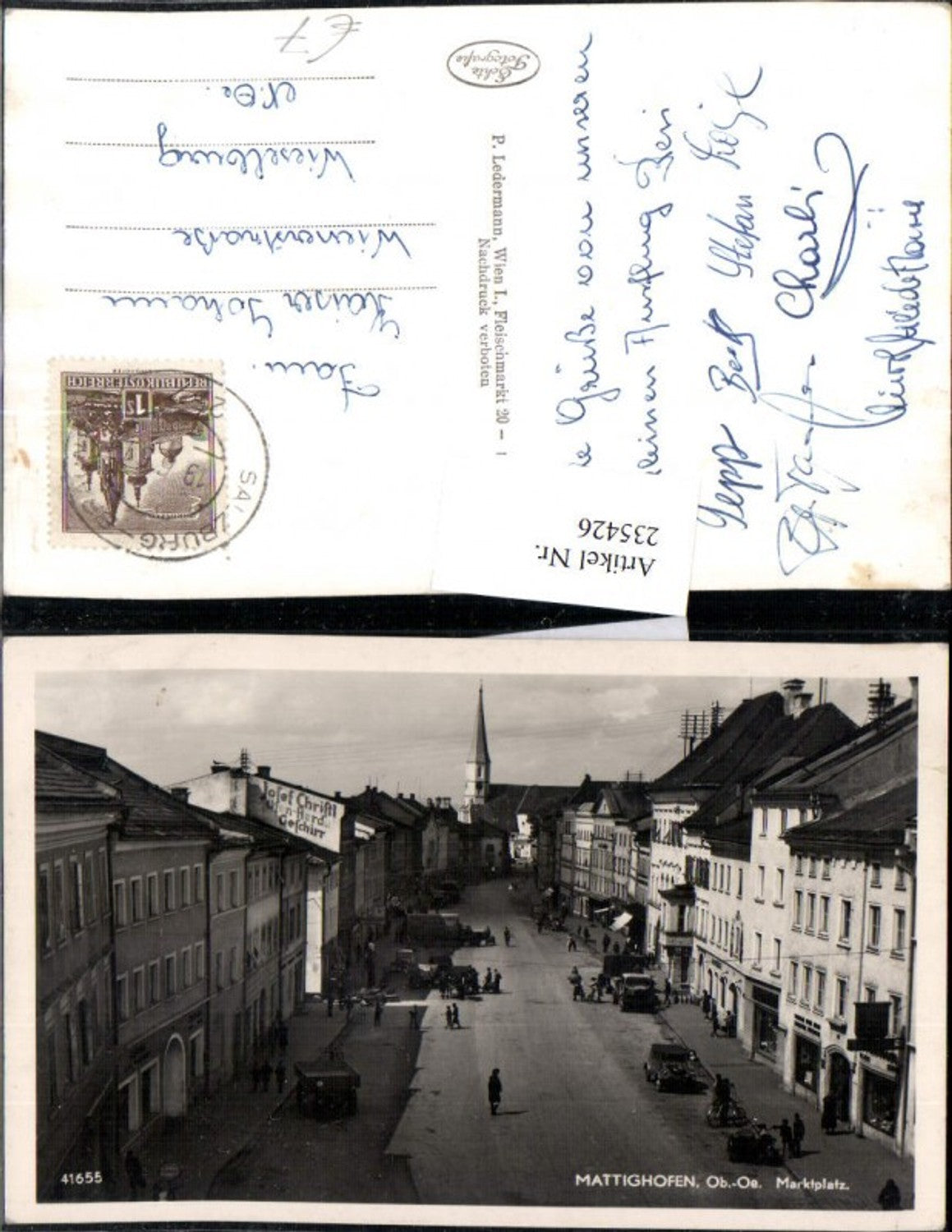 235426,Mattighofen Marktplatz Geschäfte