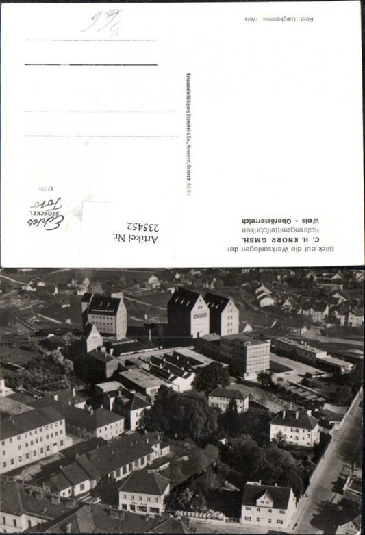 235452,Wels Blick auf d. Werksanalgen d. C. H. Knorr GmbH