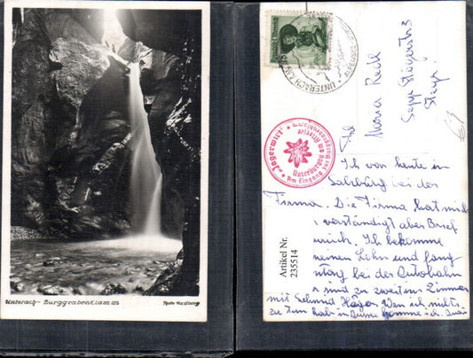 235514,Unterach Burggrabenklamm Klamm Wasserfall
