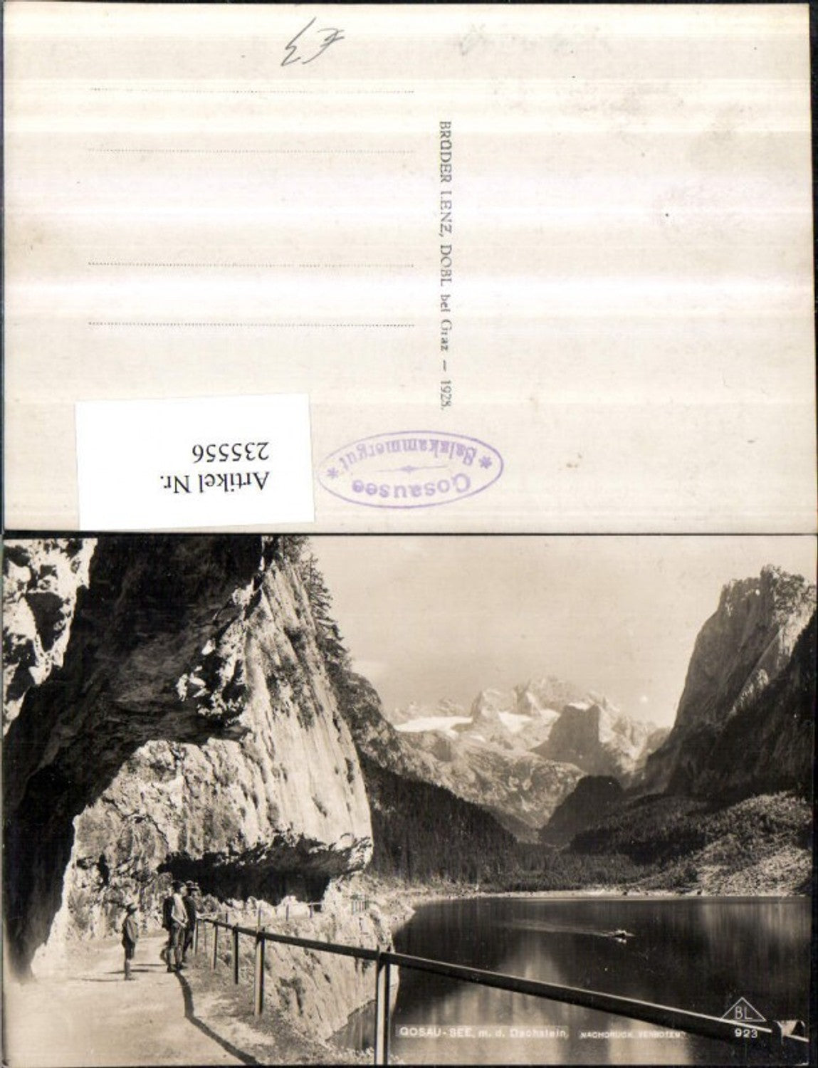 235556,Gosau-See m. d. Dachstein Bergkulisse