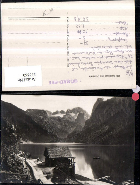 235560,Gosausee b. Gosau m. Dachstein