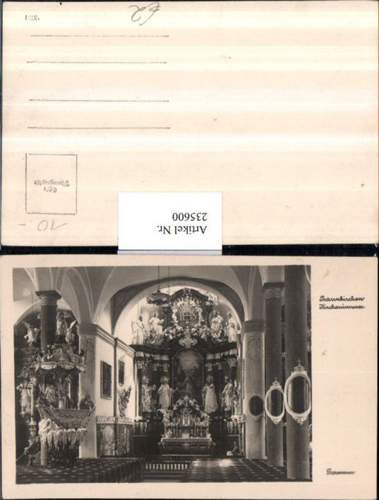 235600,Traunkirchen Kirche Innenansicht