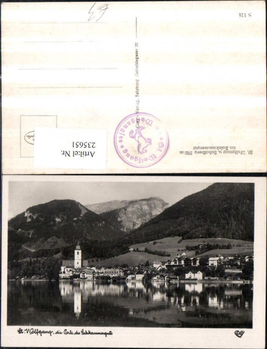 235651,St. Wolfgang Totale m. Schafberg pub Cosy