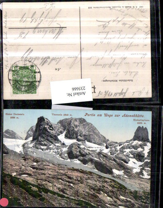 235666,Partie am Weg zur Adamek-Hütte b. Gosau pub F. E. Brandt 868