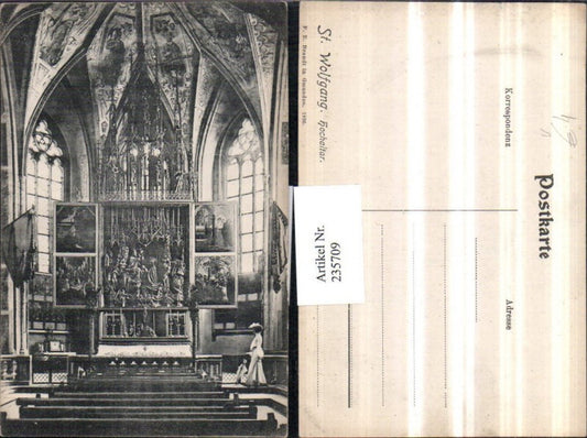 235709,St. Wolfgang Kirche Hochaltar pub F. E. Brandt