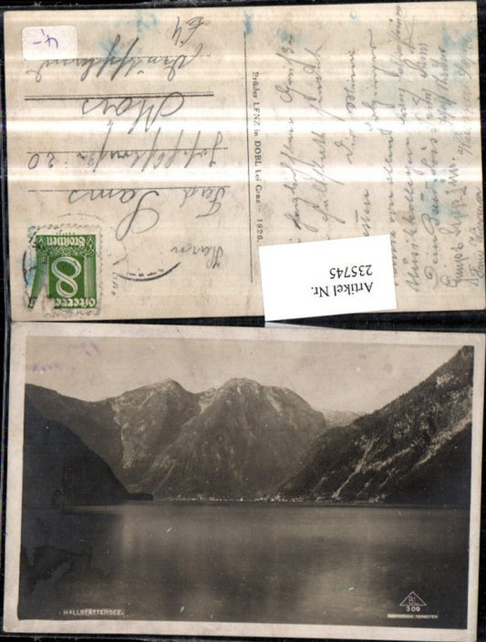 235745,Hallstättersee See b. Hallstatt Bergkulisse