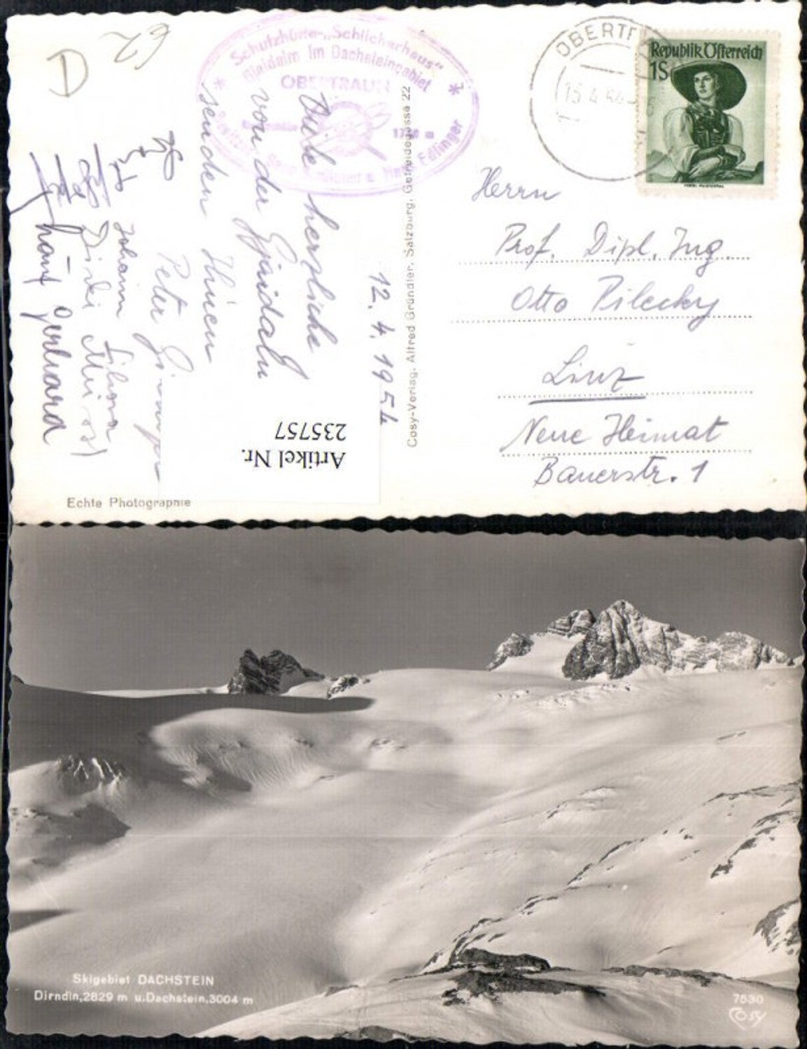 235757,Dachstein Dirndln u. Dachstein b. Obertraun pub Cosy 7530