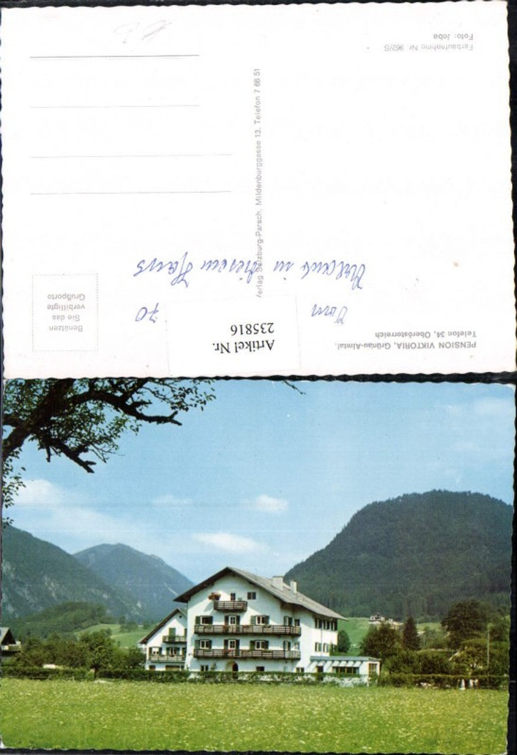 235816,Grünau im Almtal Pension Viktoria