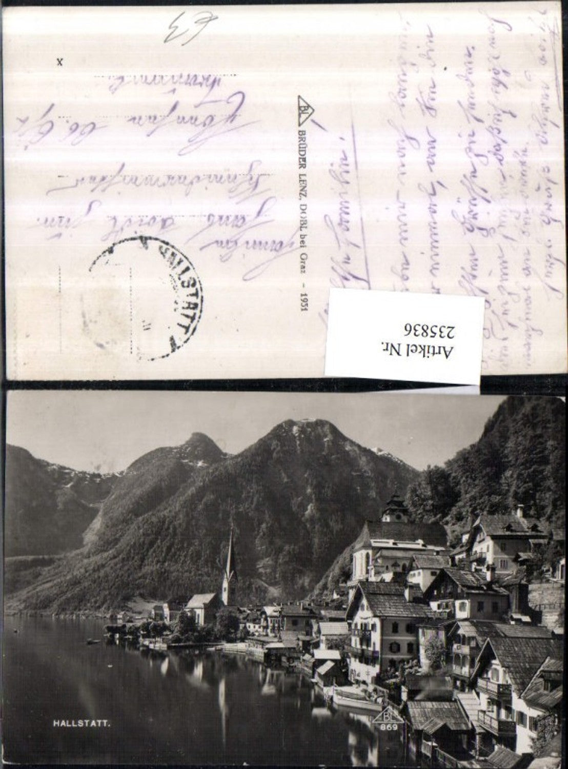 235836,Hallstatt Teilansicht