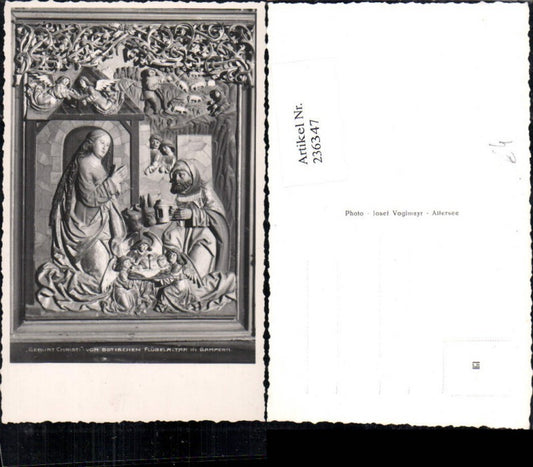 236347,Gampern Kirche Flügelaltar Geburt Christi