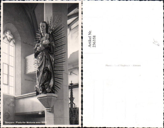 236358,Gampern Kirche Pisdorfer Madonna
