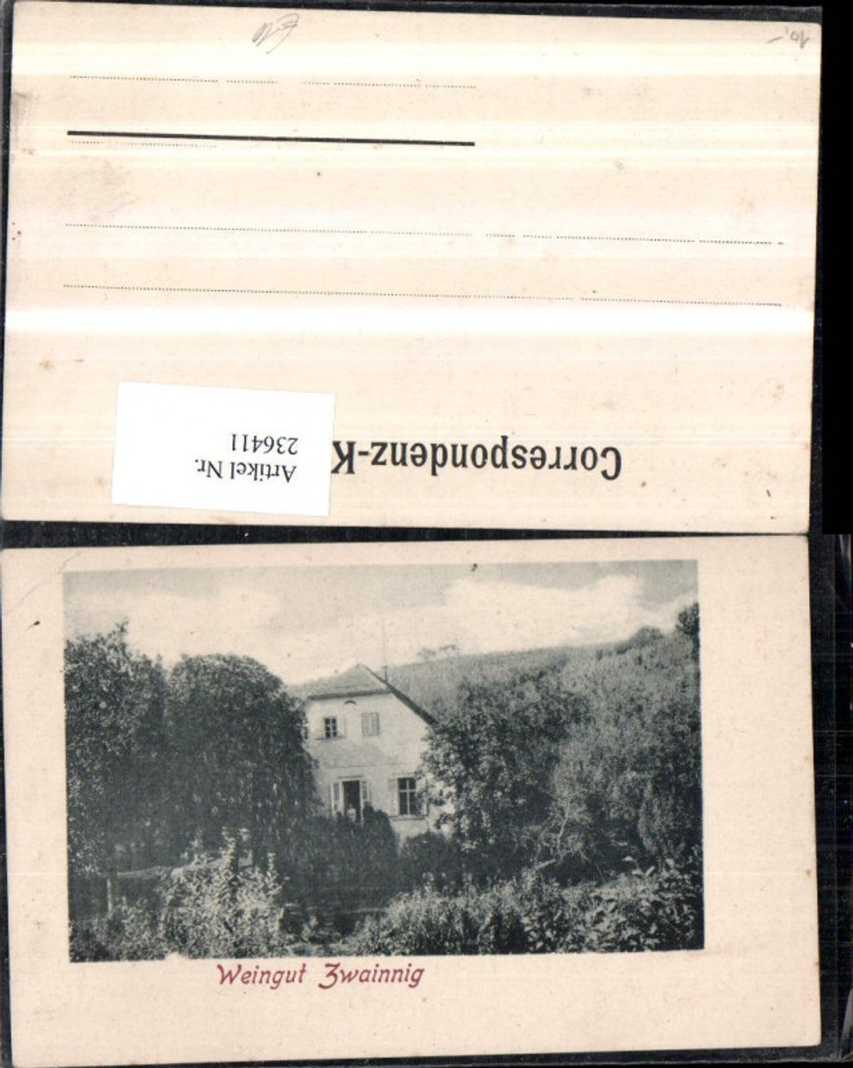 236411, Wein Zwainnig Winery