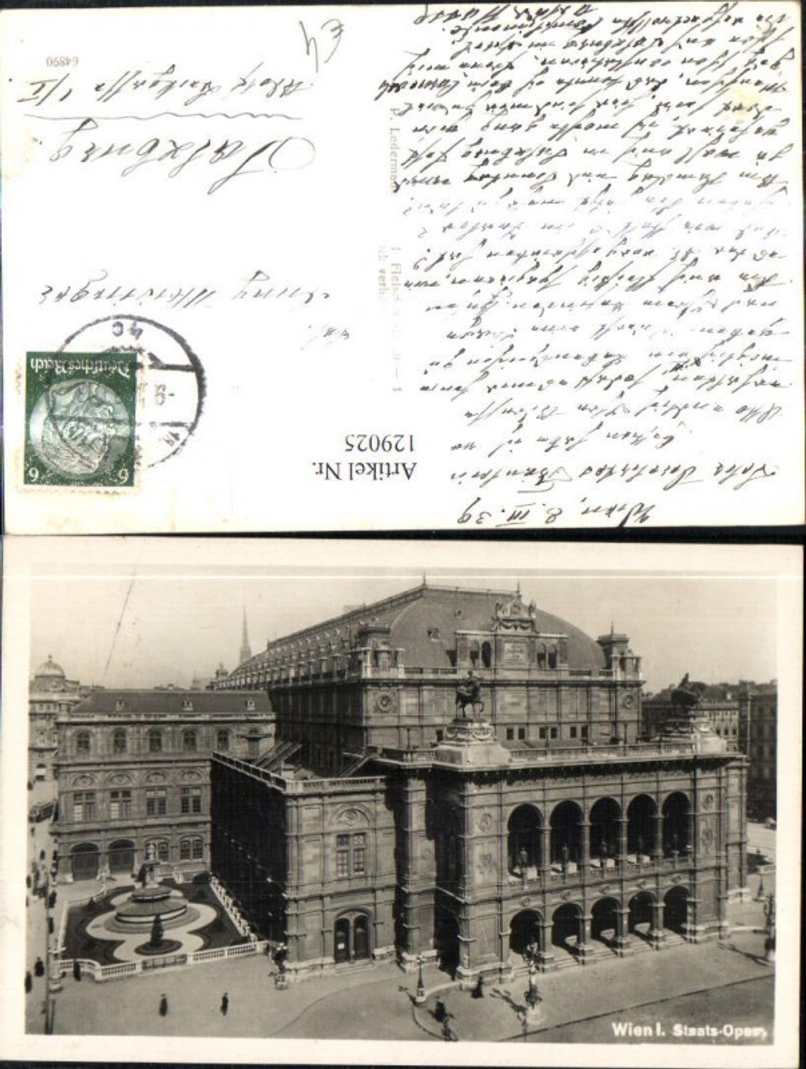 129025,Theater Wien 1 Innere Stadt Staatsoper Oper