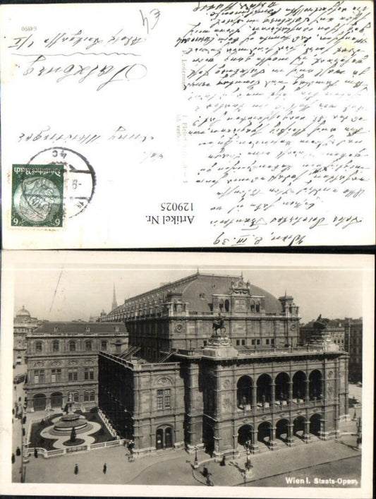 129025,Theater Wien 1 Innere Stadt Staatsoper Oper