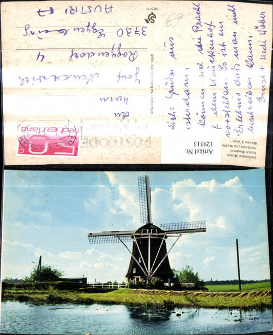 129313,Holländische Mühle Windmühle Holland