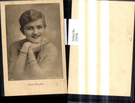 129792,Maria Paudler Schauspielerin pub Ross