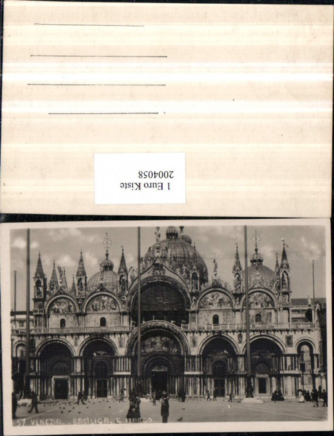 2004058,Venezia Venedig Basilica S. Marco Markuskirche
