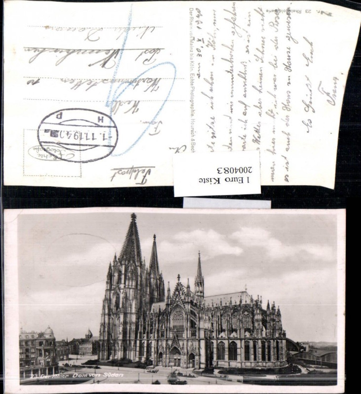 2004083,Köln Dom Kirche von Süden