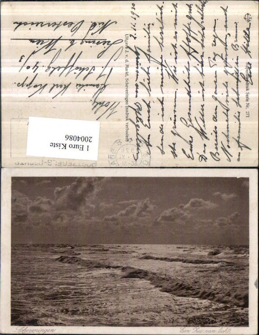 2004086,Scheveningen Een Zee van licht Partie Wellen