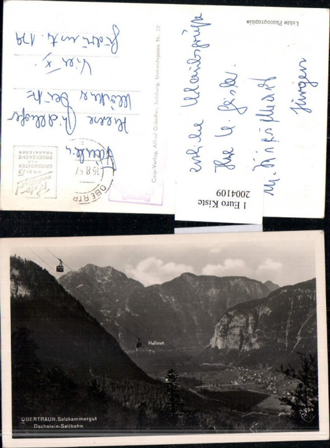 2004109,Obertraun Totale Dachstein-Seilbahn Gondel