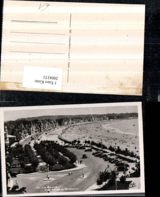 2004151,La Baule vue Prise du Majestic Strand
